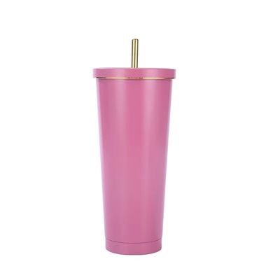 Matte schwarze Kaffeetasse aus Edelstahl 500 ml/750 ml Isolierte und anpassbare Gestaltung