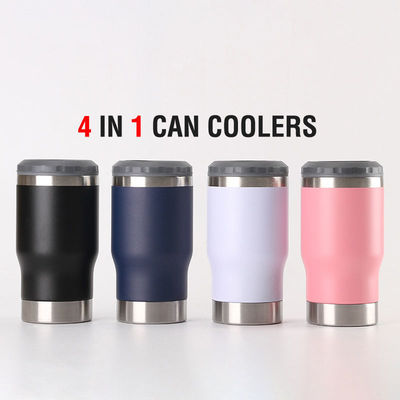 Funktion Trinken kalt halten Custom Logo Sublimation Skinny Bier kann mit Öffner kühlen