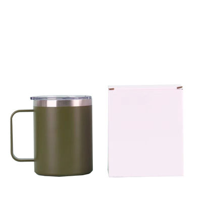 Großkapazität Custom Logo Frosted Textur Doppelschicht Edelstahl Vakuum Isolierung Kaffeetasse