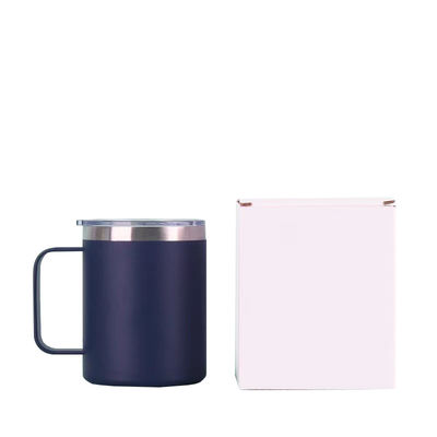 Großkapazität Custom Logo Frosted Textur Doppelschicht Edelstahl Vakuum Isolierung Kaffeetasse