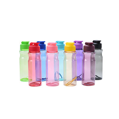 Unisex Anwendbar 500 ml PET Trinkwasserflaschen mit benutzerdefiniertem Logo und Muster