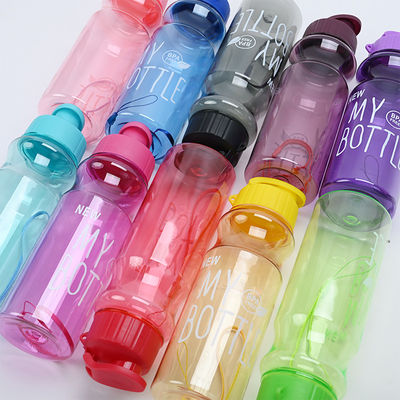 Unisex Anwendbar 500 ml PET Trinkwasserflaschen mit benutzerdefiniertem Logo und Muster