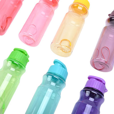 Unisex Anwendbar 500 ml PET Trinkwasserflaschen mit benutzerdefiniertem Logo und Muster