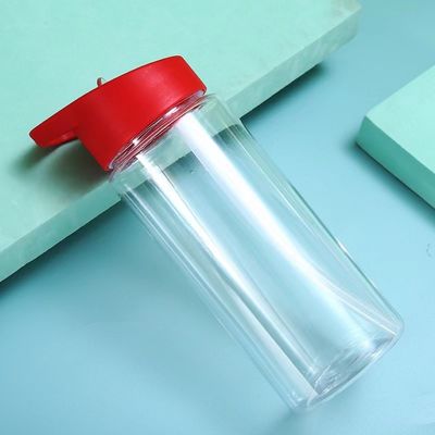 Lebensmittelsicherheit Plastik-Wasserflasche mit Infuser und Stroh und Infuser für Sommersportarten