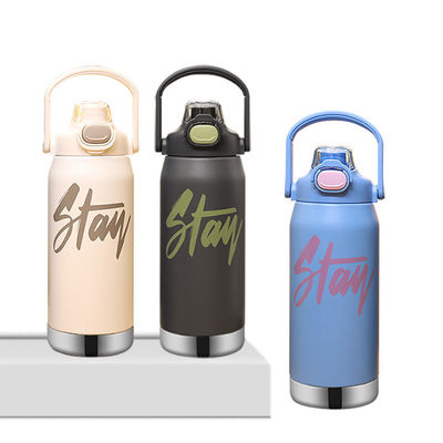 Edelstahl Vakuum Wasserflasche Custom Logo Sublimation Isolierte Sport Stahlflasche