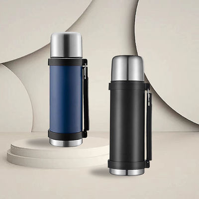 304 aus Edelstahl Vakuumisolierte Wasserflasche 1200 ml Kapazität für Outdoor-Aktivitäten