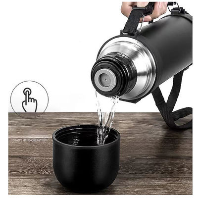 304 aus Edelstahl Vakuumisolierte Wasserflasche 1200 ml Kapazität für Outdoor-Aktivitäten