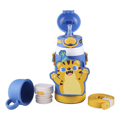 Bleiben Sie jederzeit und überall mit dieser 550 ml großen Wasserflasche mit doppelter Wand hydratisiert.