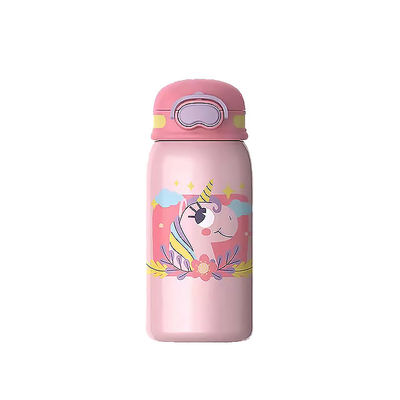 Bleiben Sie jederzeit und überall mit dieser 550 ml großen Wasserflasche mit doppelter Wand hydratisiert.