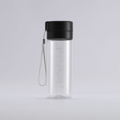 TOUR Recycling-Pastick 600 ml 800 ml Wasserflasche mit Zeitmarker für Outdoor-Aktivitäten