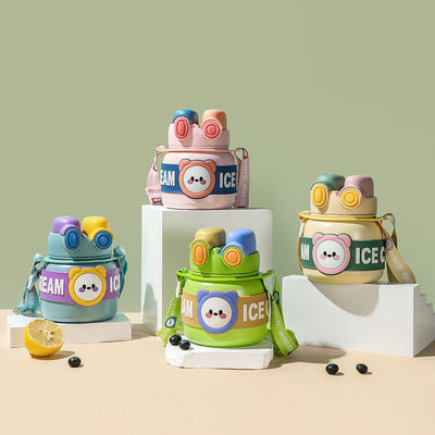 316 Edelstahl Flasche Wasserflasche Neues Kaninchen-Cartoon-Design für die Schule zurück