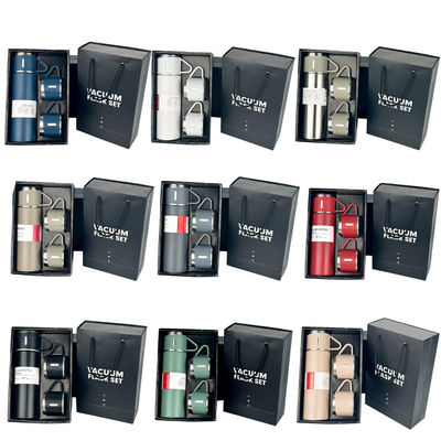 Vorteil Geschenkbox Paket 500ml Edelstahl Thermosflasche für Geschäftsgeschenke