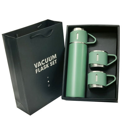 Metall-Typ Edelstahl-Geschäftsflasche mit isolierter Wasserflasche 500 ml Vakuum-Tassenflasche