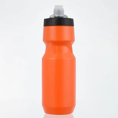 Individuelles Logo akzeptabel 700ml PE Plastik-Sportwasserflasche mit Staubdeckung