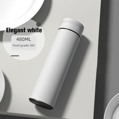 Digitale Touchscreen Temperaturanzeige 480ML LED-Thermosflasche für Getränke