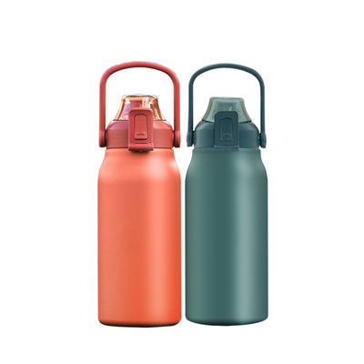 Edelstahl-Smart-Wasserflaschen Designer 1700ml Kapazität mit Zeitmarker und Li