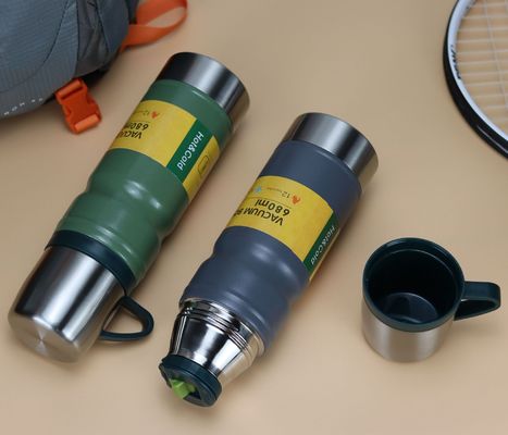 Vakuumgetränke 3 in 1 Becher Tassen Flaschen Thermosen Edelstahl Wärmewasserflasche