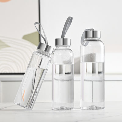 Minimalistischer Design-Stil 300 ml 400 ml 500 ml Plastikflasche für Outdoor-Sport und Reisen
