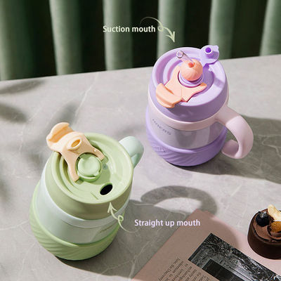 Stilvolle und praktische Doppelwand-Mug aus Pastel-Edelstahl für Kindergeschenke