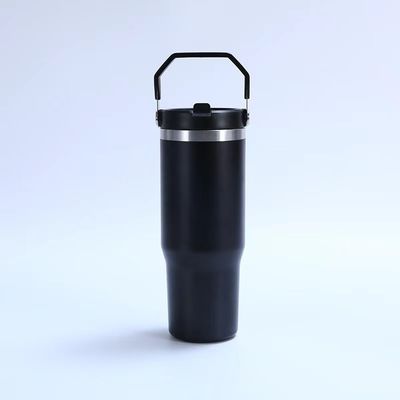 30oz 304 Edelstahl Thermos Vakuum Flasche Farbiges Custom Logo Reise Kaffeetasse Wiederverwendbare Flasche