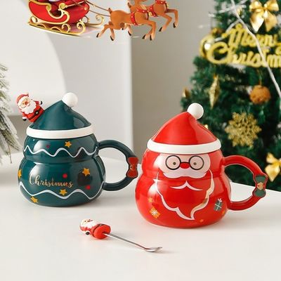 Kaffeehügel Kreativ Blau oder Rot Teemilch Schneeball Tasse für die Winterferien