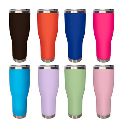 40oz Pulverbeschichteter Tumbler aus Edelstahl Vakuum Isoliert für heiße und kalte Getränke