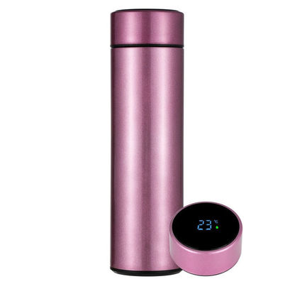 BPA-freie Vakuum-isolierte Thermosflasche mit LED-Temperaturanzeige und Tee-Infuser