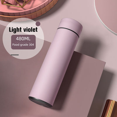 angepasste Farbe Smart Flasche Wasserflasche Kaffeebecher mit Temperatur-Display-Deckel