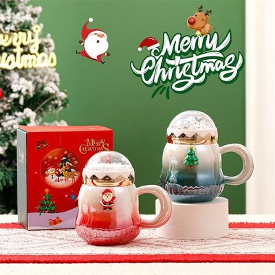 Gradient Farbe Keramik Geschenk Schachteln 2023 Neues Design für Weihnachtszubehör