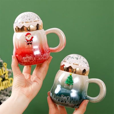 Gradient Farbe Keramik Geschenk Schachteln 2023 Neues Design für Weihnachtszubehör