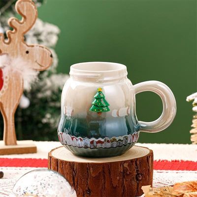 Gradient Farbe Keramik Geschenk Schachteln 2023 Neues Design für Weihnachtszubehör