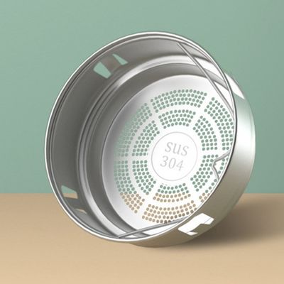 Vakuumisolierte LED-Temperaturanzeige in fester Farbe Thermosbecher mit Teeseparatur