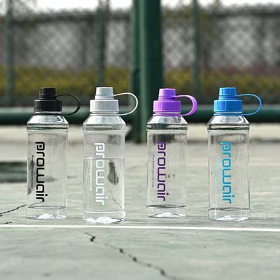 Nicht ausgestattet 1000ml PC Plastikwasserbecher für transparente kleine Mundflasche