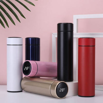 17oz 500ml benutzerdefinierte Edelstahl Termos Vakuum Isolierte Wasserflasche Klassiker Stil