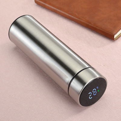 Nicht umgekehrter Klassischer Stil 500 ml Thermosflasche mit LED-Temperaturanzeige