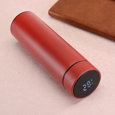 Nicht umgekehrter Klassischer Stil 500 ml Thermosflasche mit LED-Temperaturanzeige