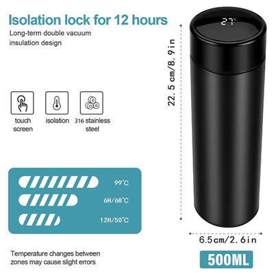 Alle Anwendbaren Personen 17oz 500ml benutzerdefinierte Edelstahl Vakuum isolierte Wasserflasche