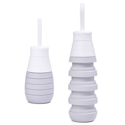 Sehr willkommen OEM/ODM 500ml Silikonflaschen Custom Logo für tragbare Wasserbecher