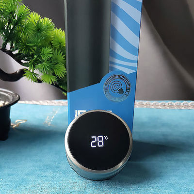 Custom Logo Cafe Touch Control Vakuumflasche für intelligente Temperatur-Wasserflasche