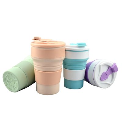 Auf Reisen muss man eine hochtemperaturbeständige Silikon-Wasserflasche haben