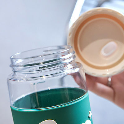 650 ml und 780 ml Kapazität Kühldesign schlanke Wasserflaschen mit 2-Wege-Deckel-Set