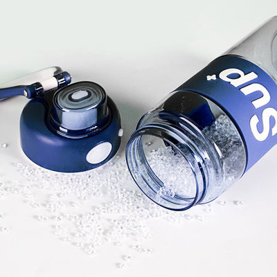 650 ml und 780 ml Kapazität Kühldesign schlanke Wasserflaschen mit 2-Wege-Deckel-Set