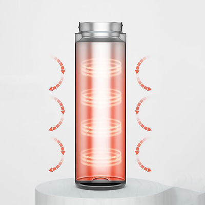 450 ml Kapazität Anpassung Temperatur Anzeige Skinny Teetermos Wasserflasche für das Bad