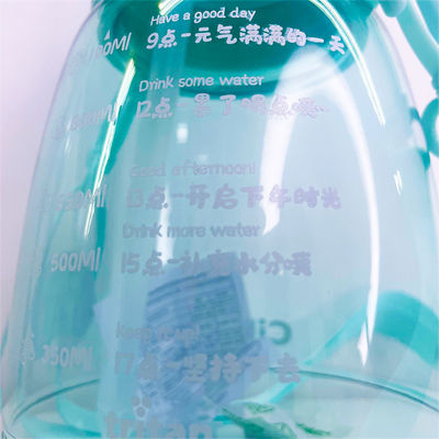 Outdoor-Reisezubehör HANDGREAP Personalisierte BPA-freie Kinder-Wasserflasche mit Stroh