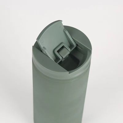 PORTABLE 400 ml Doppelwand Kaffeetasse aus Edelstahl mit Deckel Sport-Stil Spülmaschine