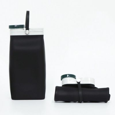 Klappbare 400 ml/600 ml Silikon-Wasserflasche - ein Muss für Reisen und Aktivitäten im Freien
