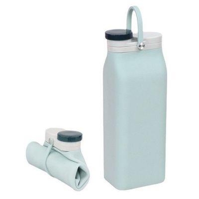 Custom Logo Klappbare Silikon-Wasserflasche Umweltschonend und tragbar für aktive Kinder