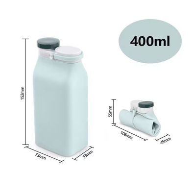 400 ml/600 ml Klappflasche aus Silikon, perfekt für Ausflüge und Kinder