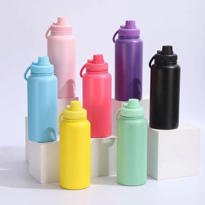 Custom 18oz große Kapazität Edelstahl Wasserflasche für tragbare Outdoor-Aktivitäten