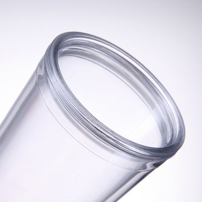 Siedendes Wasser Anwendbar für Outdoor-Reisen Kunststoffflasche mit Stroh